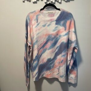 Watercolor sweater size large.